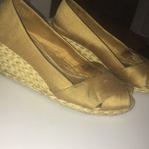 ralph lauren wedge heels size 7.5
